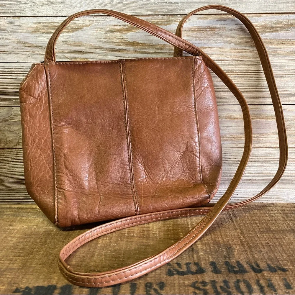 Mini Leather Crossbody - Picture 3 of 9